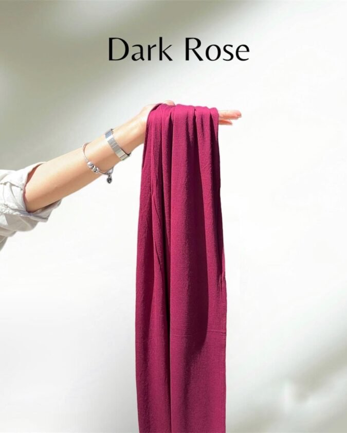 Bamboo Hijab - "Dark Rose"
