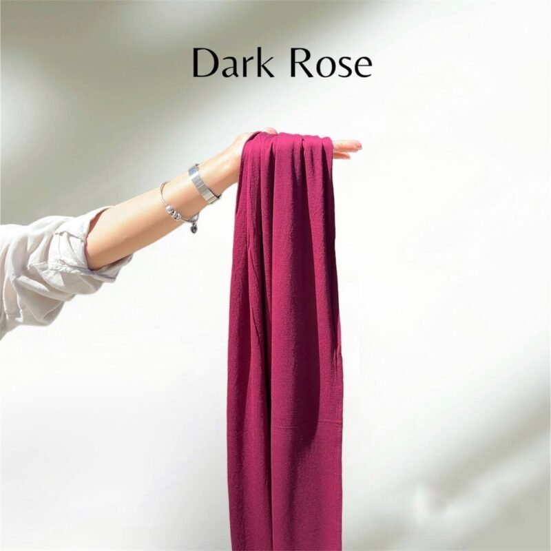 Bamboo Hijab - "Dark Rose"