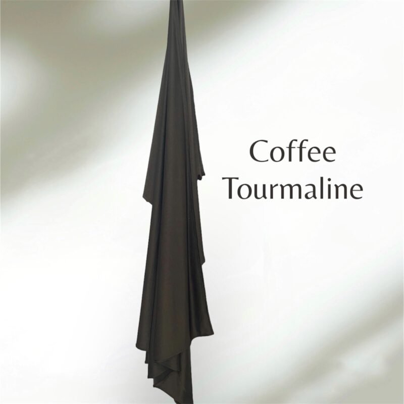 Satin Jersey - "Coffee Tourmaline"