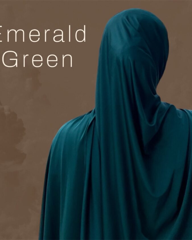 Satin Jersey - "Emerald Green"