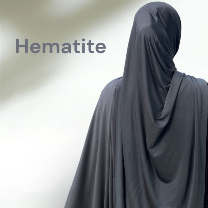 Satin Jersey - "Hermatite"