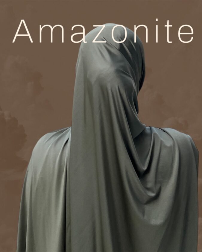 Satin Jersey - "Amazonite"