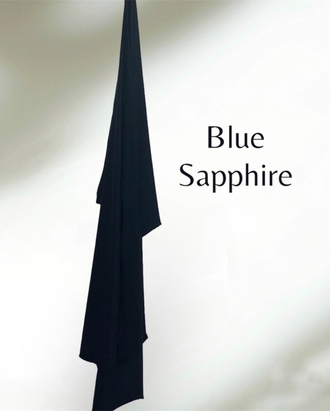 Satin Jersey - "Blue Sapphire"