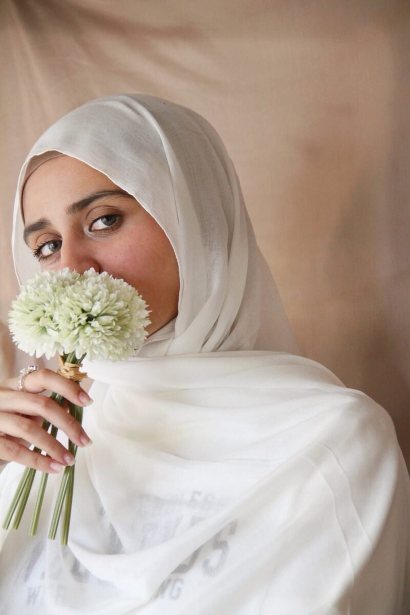 Signature Modal Hijab - "White"