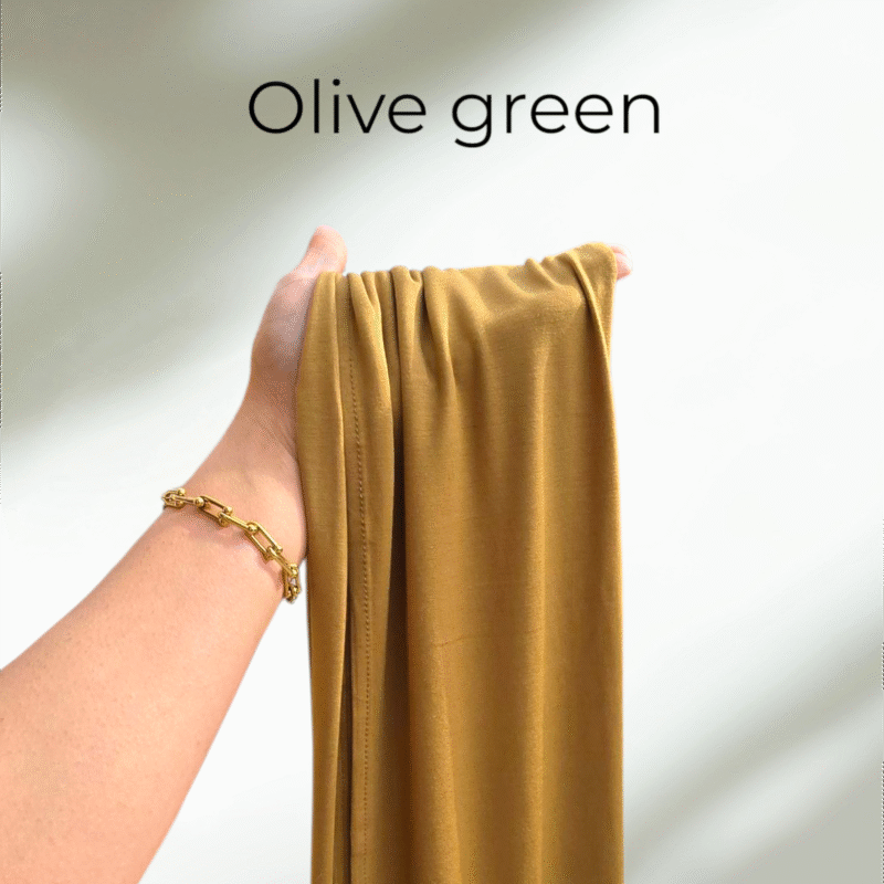 Bamboo Hijab - "Olive Green"