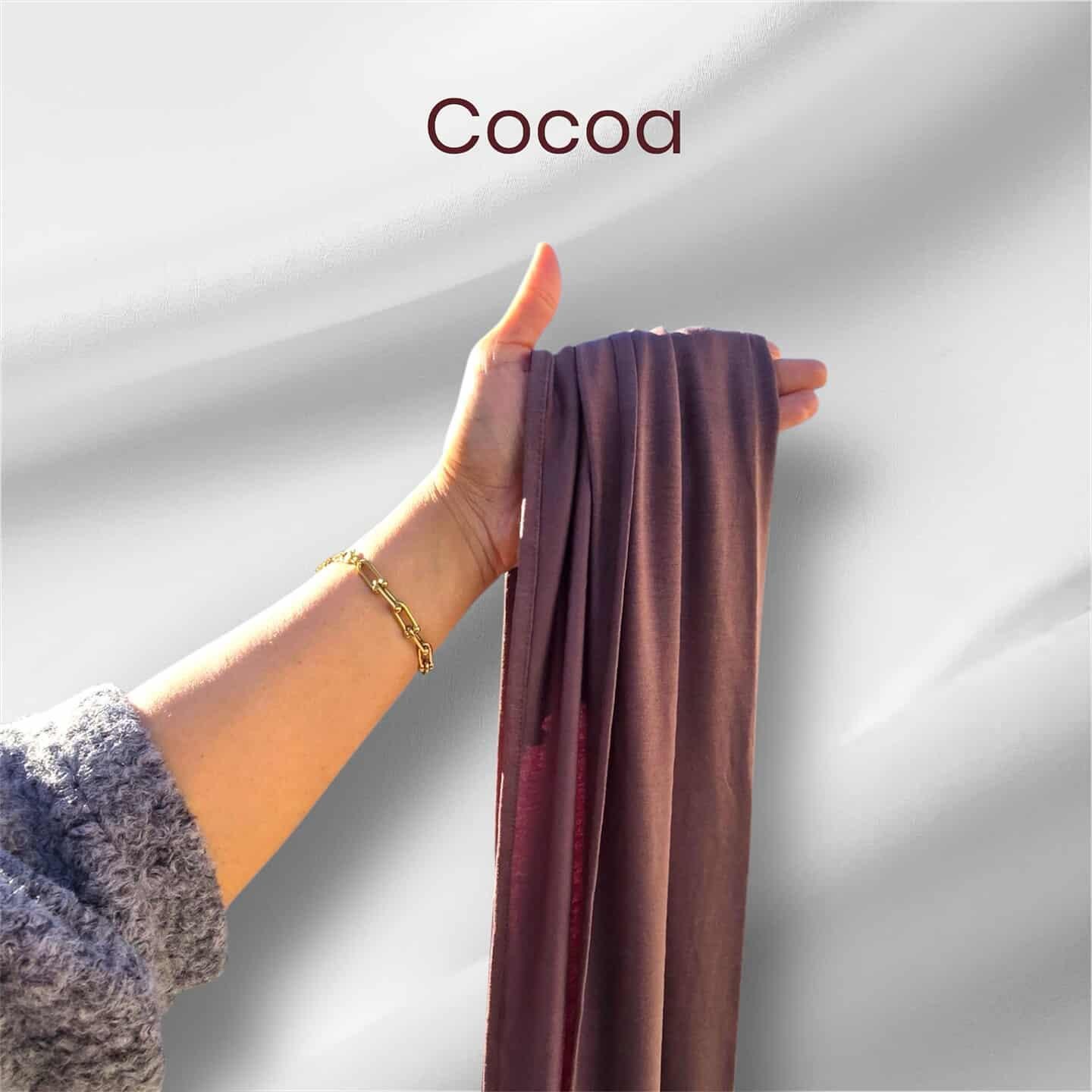 Bamboo Hijab - "Cocoa"