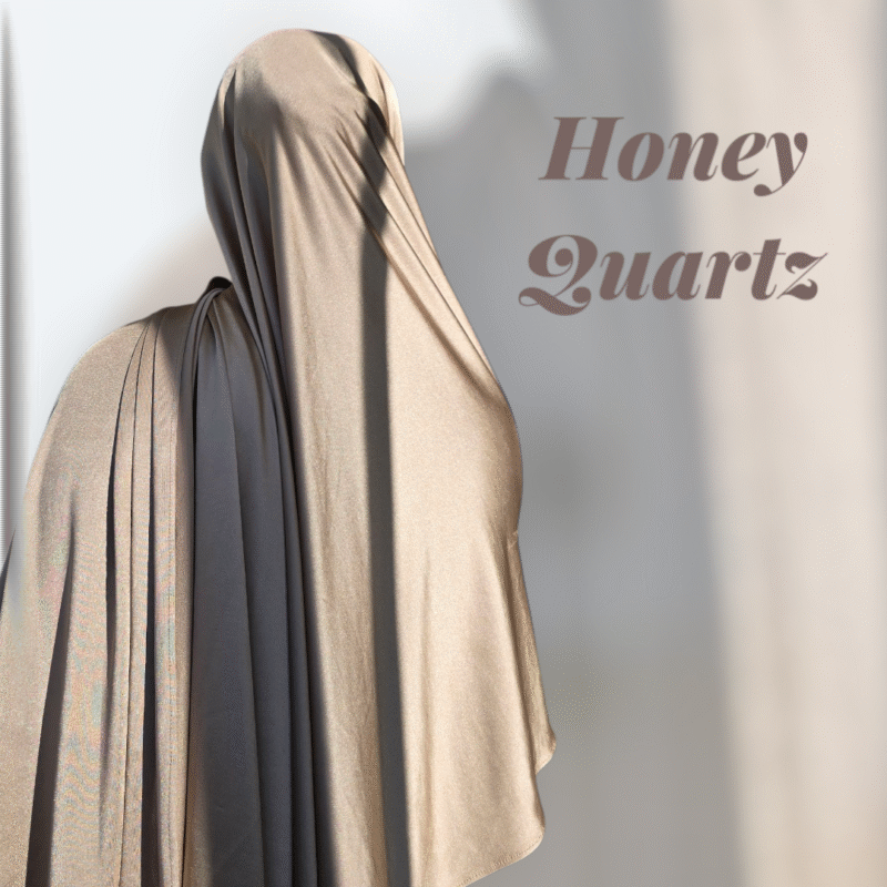 Satin Jersey - "Honey Quartz"