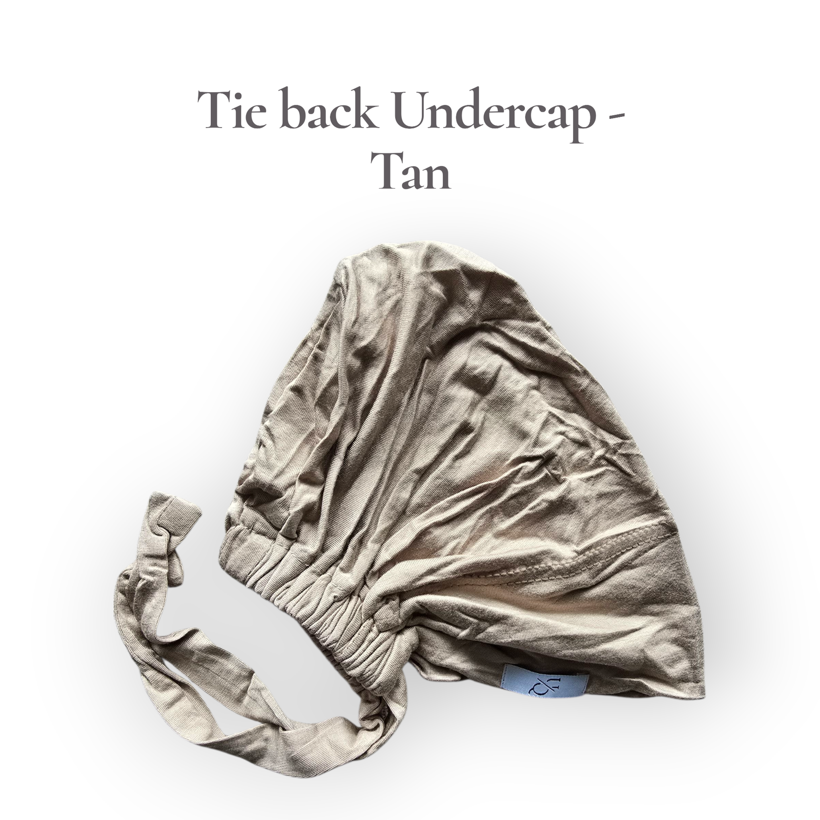 Tie back undercap - “Tan”