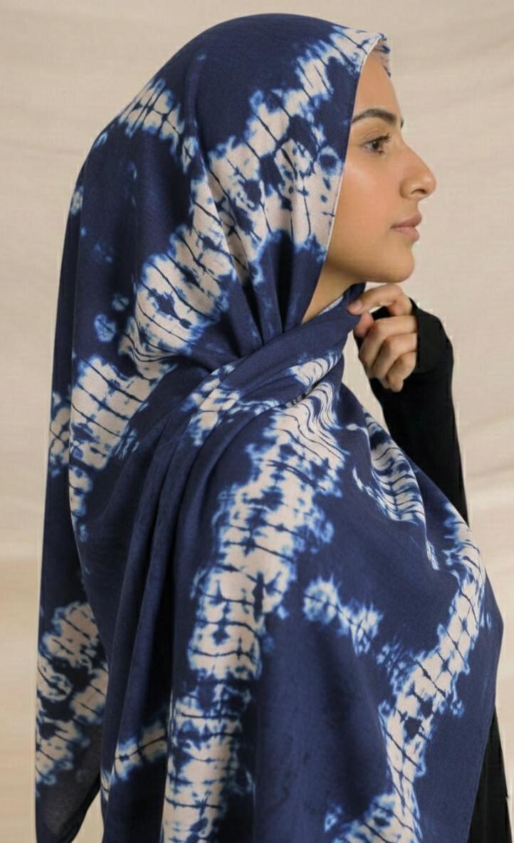 Printed Modal - “Blue Springs”