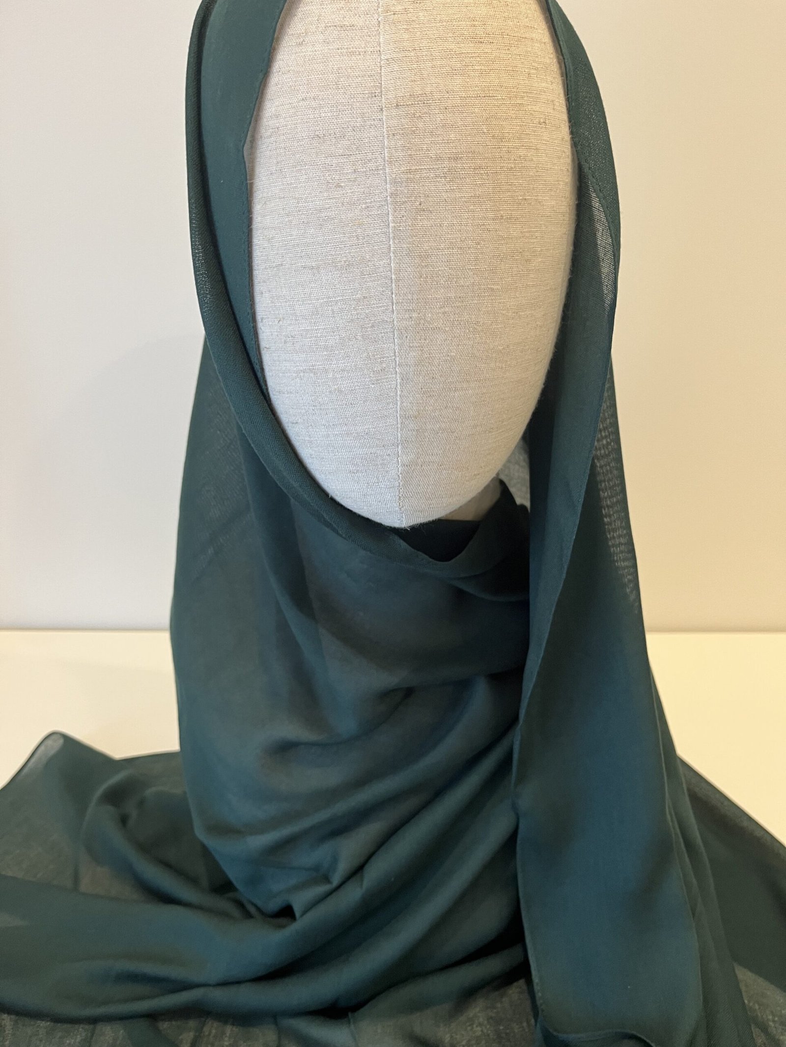 Signature Modal Hijab - “Dark Green” - Image 3